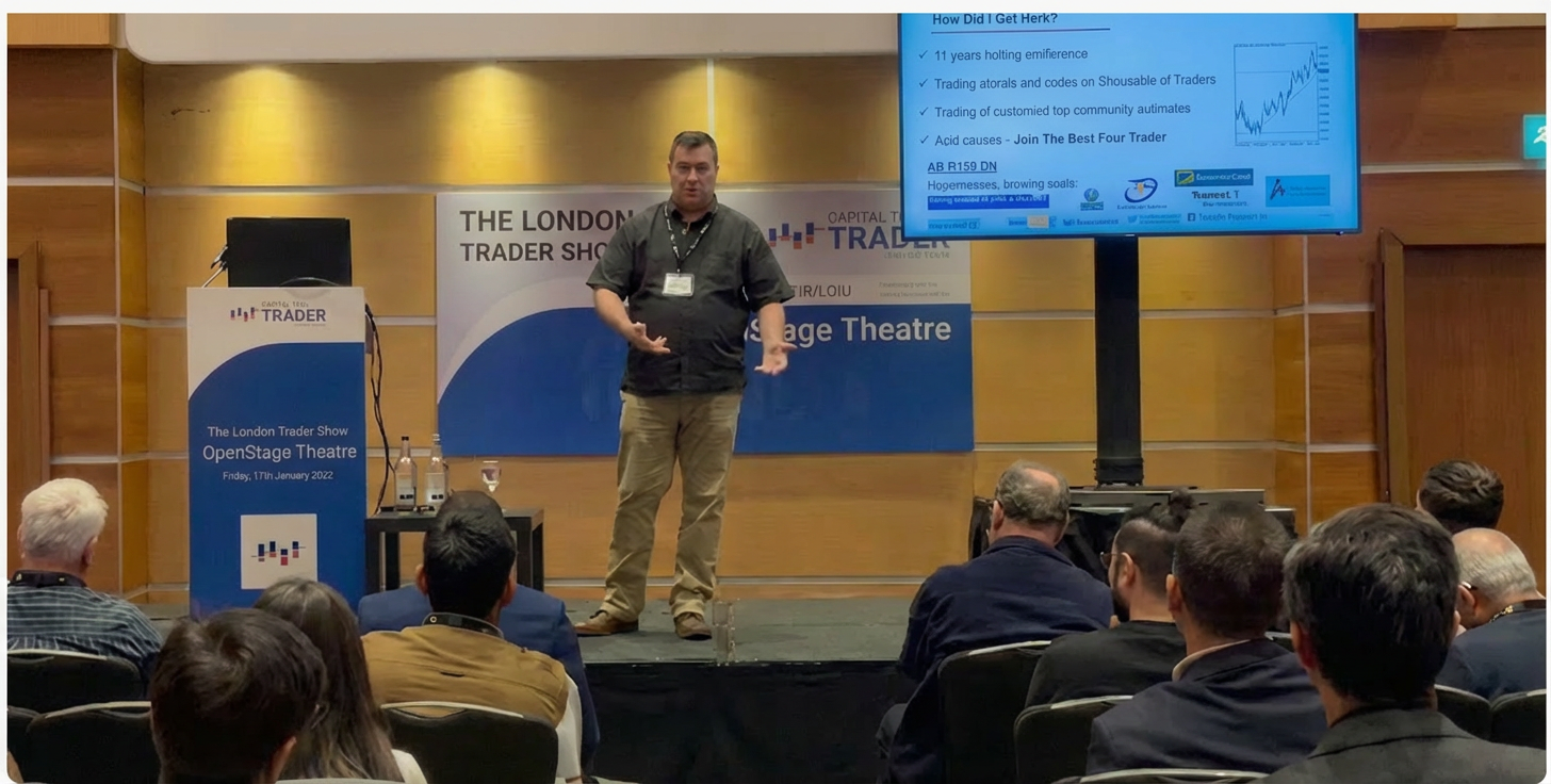 Troy at London Trader Show